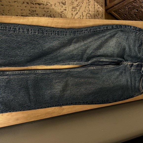 Reformation Blue Straight Leg Jeans - Picture 5 of 11